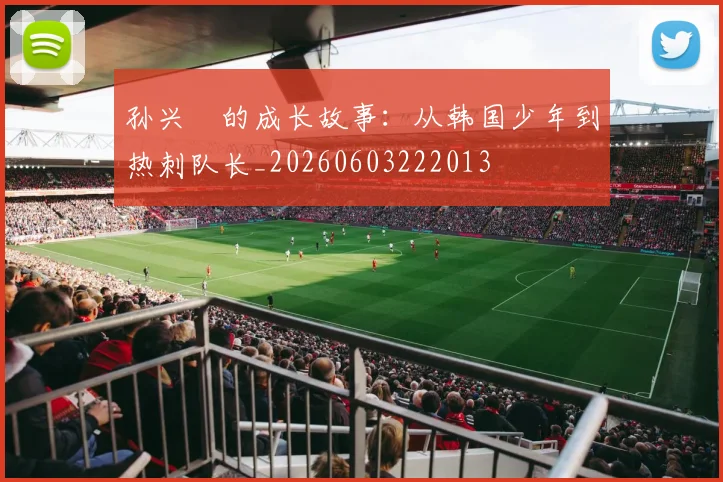 孙兴慜的成长故事:从韩国少年到热刺队长_20260603222013